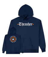 Thrasher Sweat Spitfire The End Oath Hood Navy