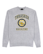 Sweat col rond Thrasher Dropout Ash Grey