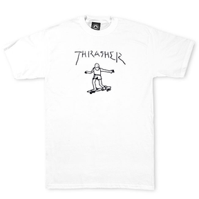 Thrasher T-Shirt Gonz White Black