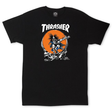 Thrasher T-Shirt Skate Outlaw Black