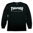 Thrasher T-Shirt Skate Mag Ls Black