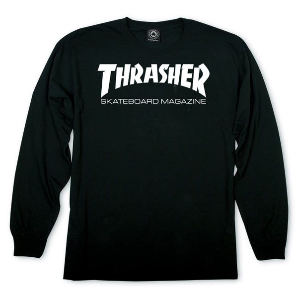 Thrasher T-Shirt Skate Mag Ls Black