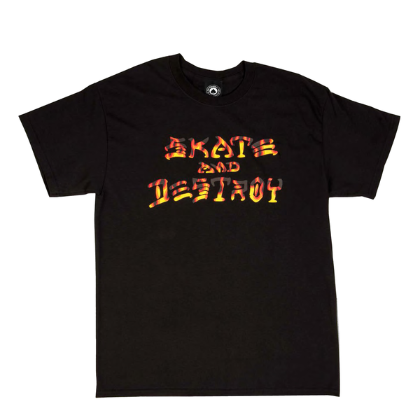 Thrasher T-Shirt Sad Bbq Ss Black