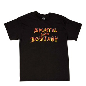 Thrasher T-Shirt Sad Bbq Ss Black