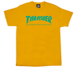 Thrasher T-Shirt Skate Mag Gold