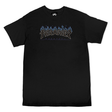 Thrasher T-Shirt Godzilla Charred Ss Black