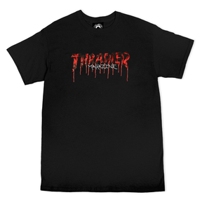 Thrasher T-Shirt Blood Drip Ss Black