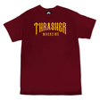 Thrasher T-Shirt Low Low Logo Ss Maroon