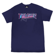 Thrasher T-Shirt Vice Logo Ss Navy