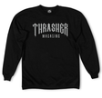 Thrasher T-Shirt Low Low Logo Ls Black