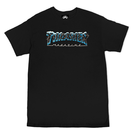 Thrasher T-Shirt Black Ice Black