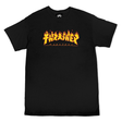 Thrasher T-Shirt Godzilla Flame Ss Black