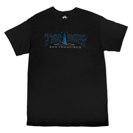 Thrasher T-Shirt Pyramid Ss Black