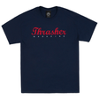 Thrasher T-Shirt Script Ss Navy