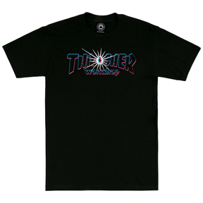 Thrasher T-Shirt Thrasher X Aws Nova Black