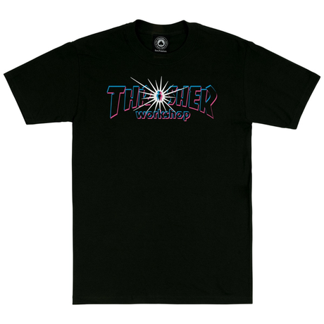 Thrasher T-Shirt Thrasher X Aws Nova Black