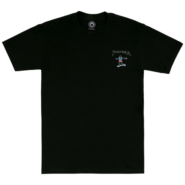 Thrasher T-Shirt Gonz Mini Logo Black