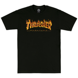 Thrasher T-Shirt Inferno Black
