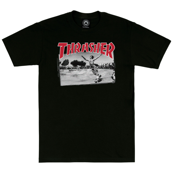 Thrasher T-Shirt Jake Dish Black