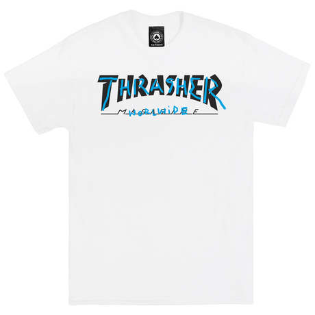 Thrasher T-Shirt Trademark White