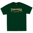 Thrasher T-Shirt Trademark Forest Green