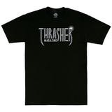 Thrasher T-Shirt Gothic Black