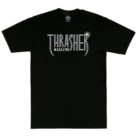 Thrasher T-Shirt Gothic Black