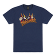 Thrasher T-Shirt Sucka Free By Neckface Navy