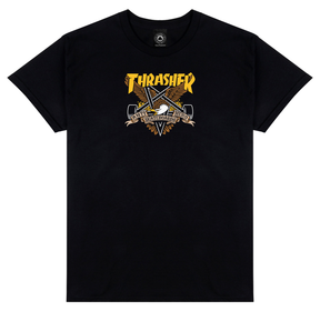 Thrasher T-Shirt Eaglegram Black