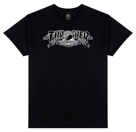 Thrasher T-Shirt Mag Banner Black