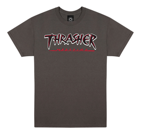 Thrasher T-Shirt Slash Charcoal