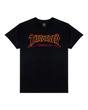 Thrasher T-Shirt Cracked By Exteenager Black