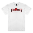 Thrasher T-Shirt Spitfire Big Head Outline White