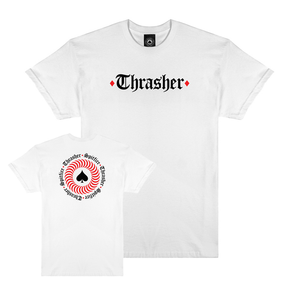 Thrasher T-Shirt Spitfire - The End Oath White