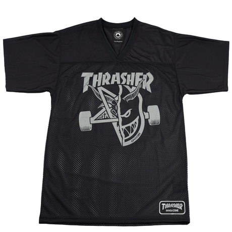 Thrasher T-Shirt Spitfire Thrash & Burn Jersey Black