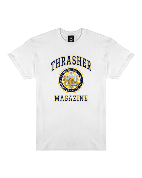 Tee-shirt Thrasher Dropout SS White