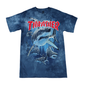 Tee-shirt Thrasher Shark Blue