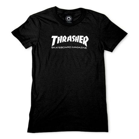 Thrasher T-Shirt Wo Skate Mag Black