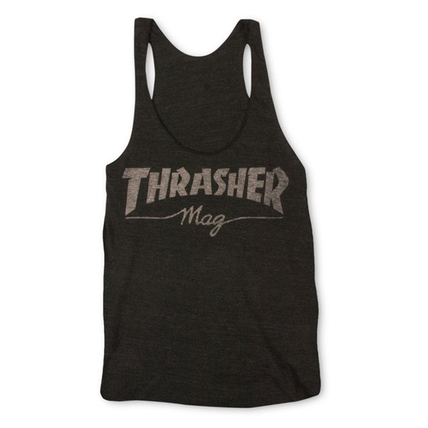 Thrasher Debardeur Wo Mag Logo Racerback Black