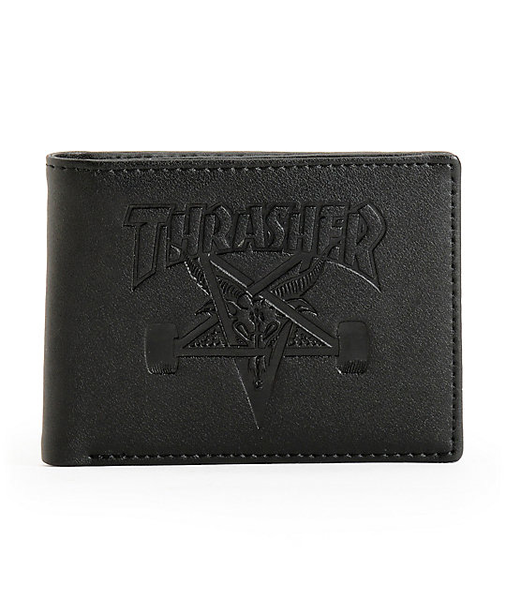 Thrasher Wallet Skate Goat Leather