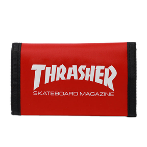 Thrasher Wallet Velcro Red