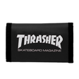 Thrasher Wallet Velcro Black