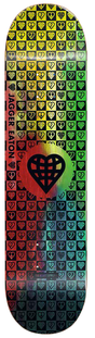 The Heart Supply Deck Trinity Tie Dye Impact Lt Eaton 8.0