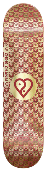 The Heart Supply Deck Trinity Gold Foil Chris Chann 8.0