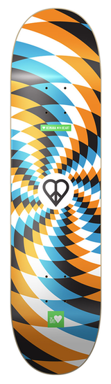 The Heart Supply Deck Illusion Embossed R7 Heimana R 8.25