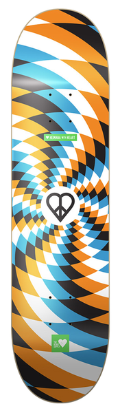The Heart Supply Deck Illusion Embossed R7 Heimana R 8.25