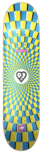 The Heart Supply Deck Illusion Embossed R7 Chris Chann 8.0