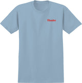 Thunder T-Shirt Screaming Skull Redux Ss Light Blue