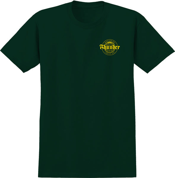 Thunder T-Shirt Worldwide Dbl Forest Green Ss