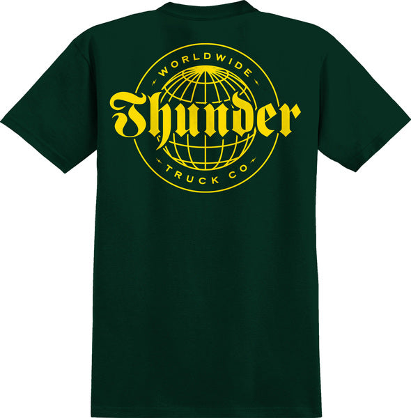 Thunder T-Shirt Worldwide Dbl Forest Green Ss